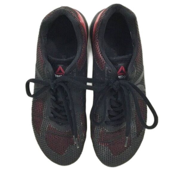 Reebok Crossfit Nano 7.0-Mens 10.5-Black/Red Workout Gym Training Fitness-BS8755 - Picture 4 of 9